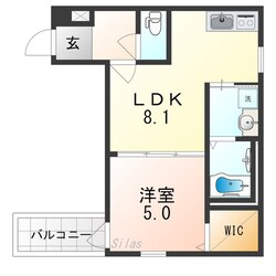 あびこ駅 徒歩8分 1階の物件間取画像